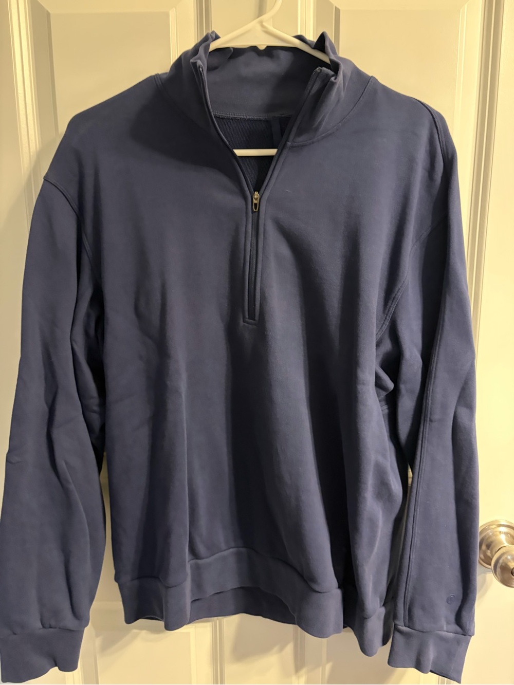 Men's Quarter-Zip Pullover Sweatshirt - Navy Lululemon